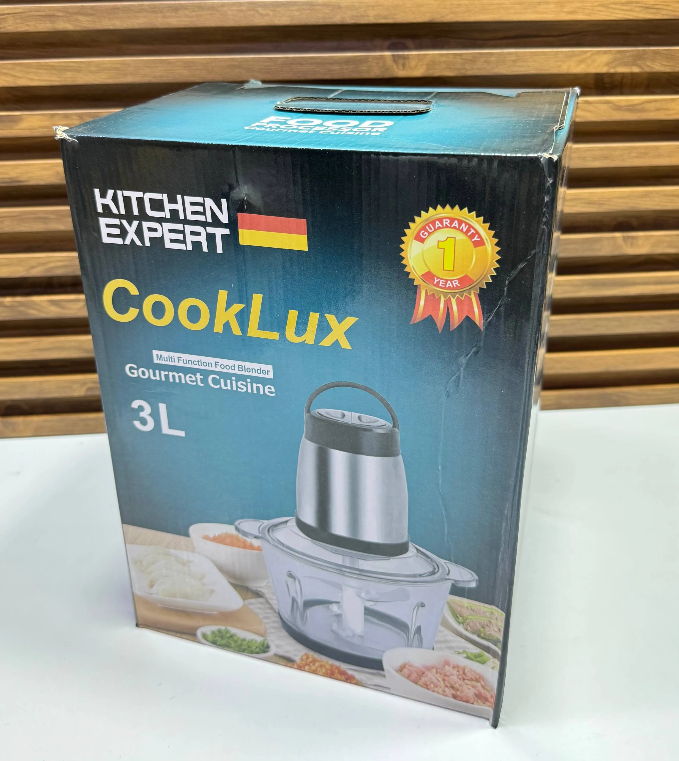🌪️ مفرمة Kitchen Expert CookLux: القوة والأناقة في مطبخك