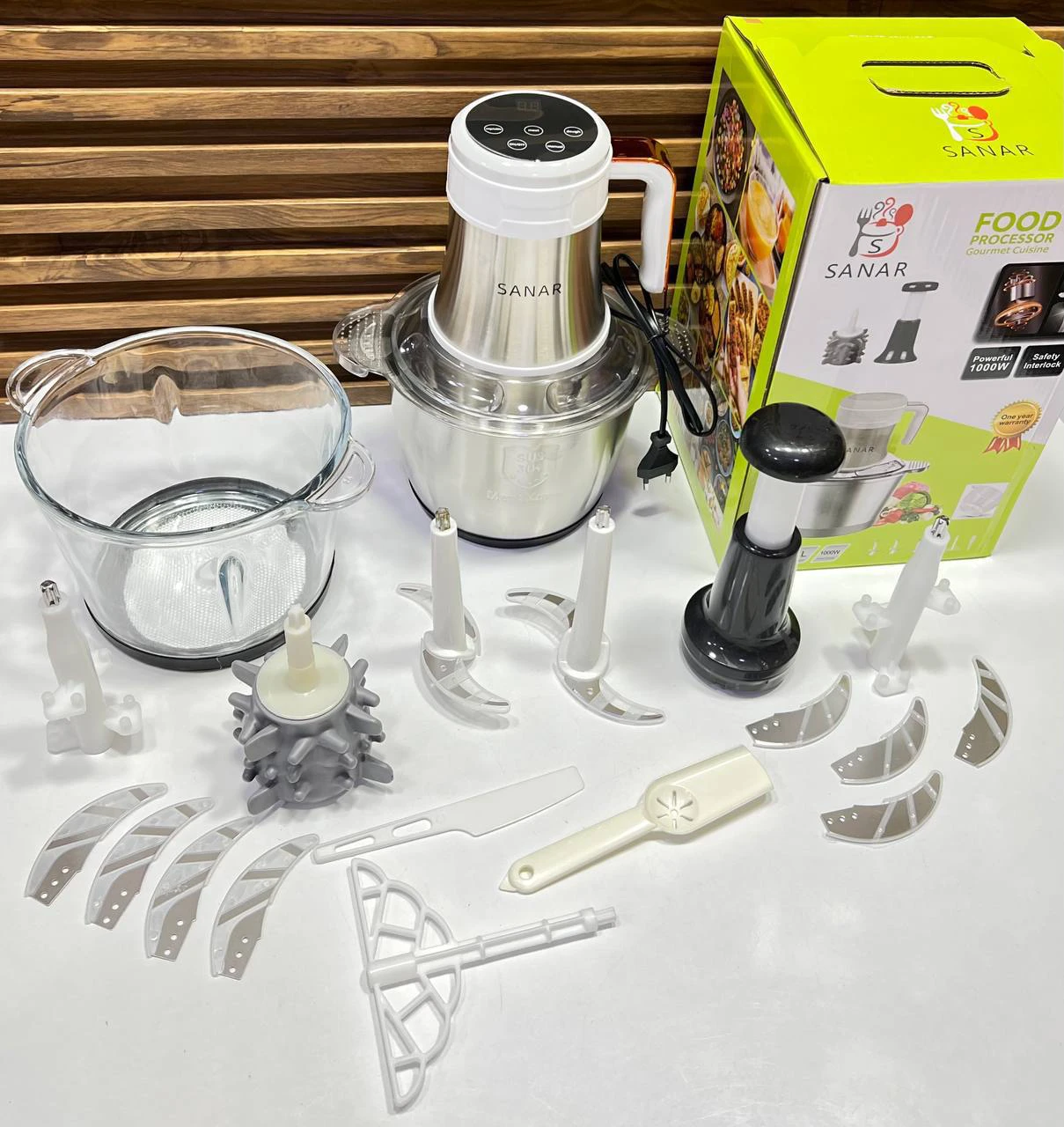 محضر طعام (مفرمة) متعدد الوظائف من ماركة SANAR