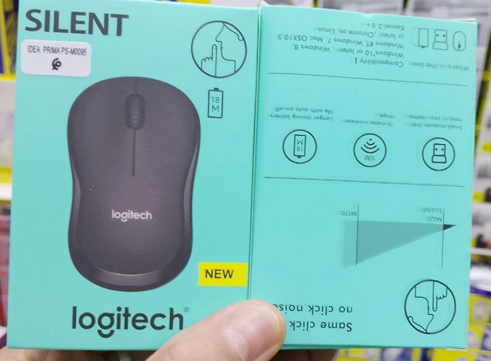 ماوس لوجيتك الصامت اللاسلكي - Logitech M220 SILENT